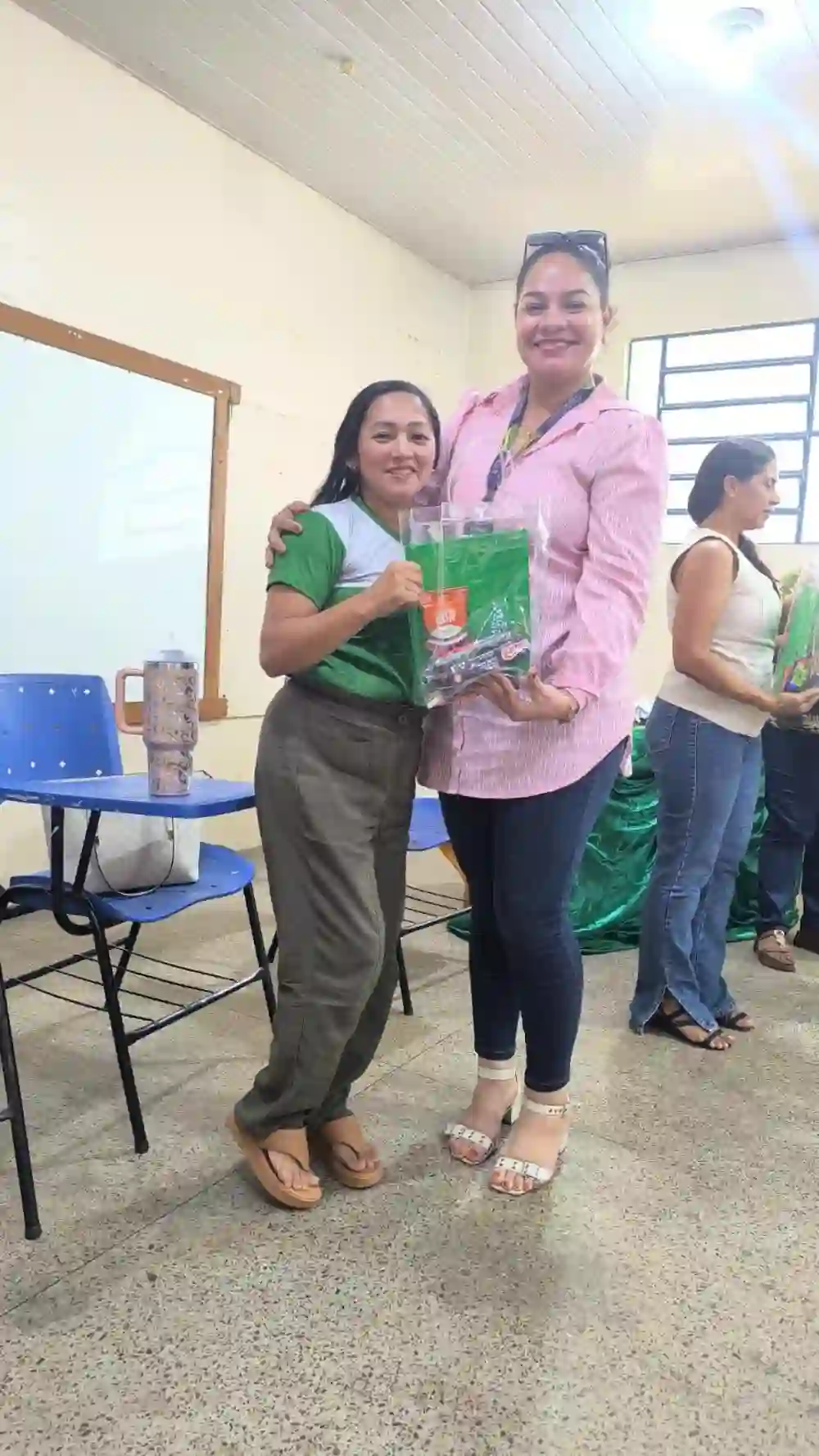 Confraternização da equipe pedagógica