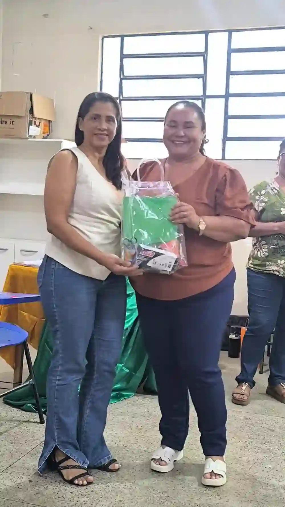 Confraternização da equipe pedagógica