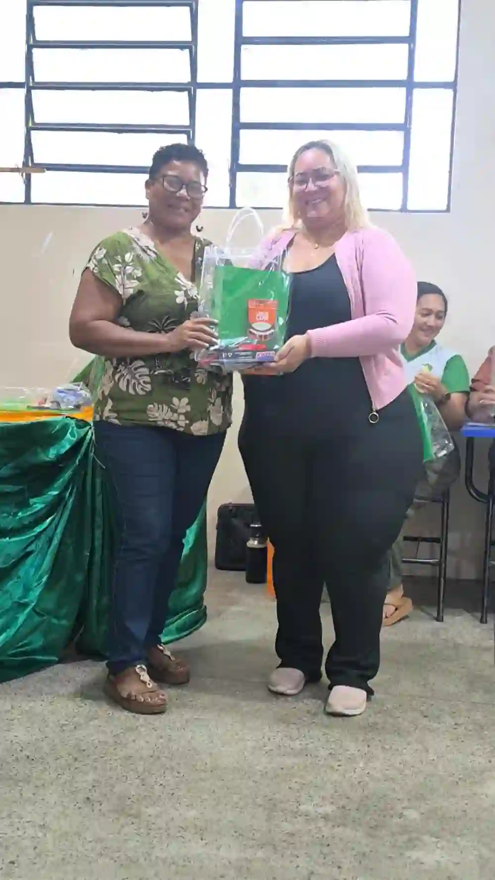 Confraternização da equipe pedagógica