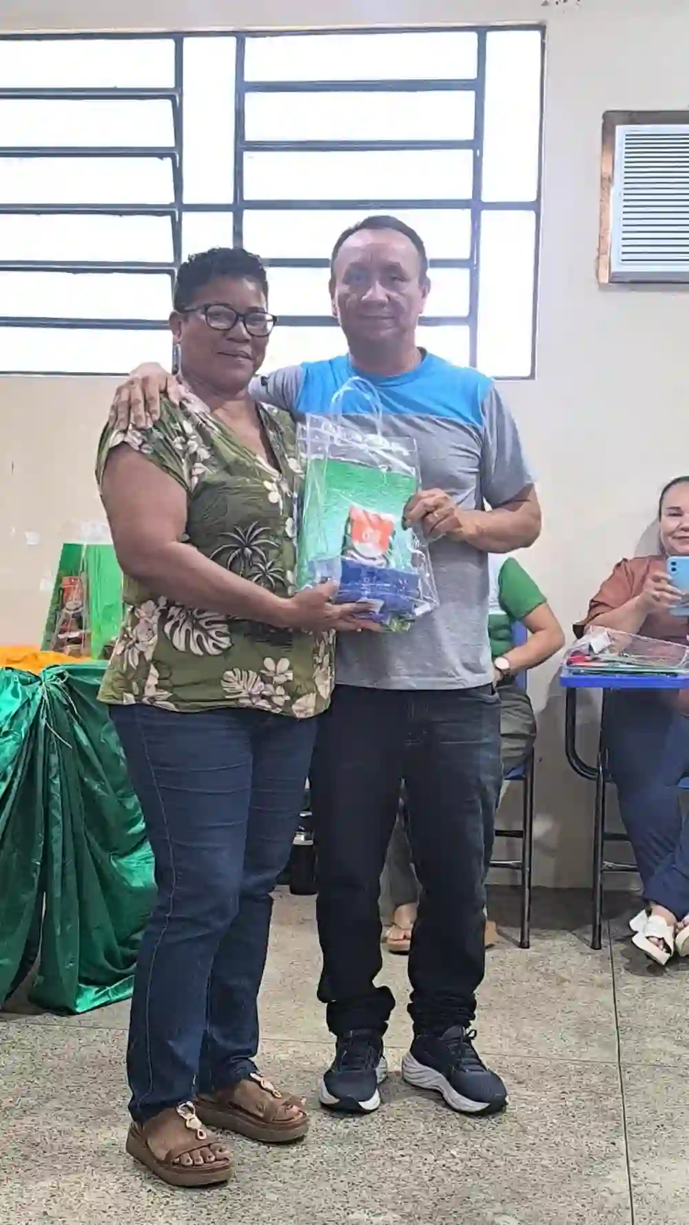 Confraternização da equipe pedagógica