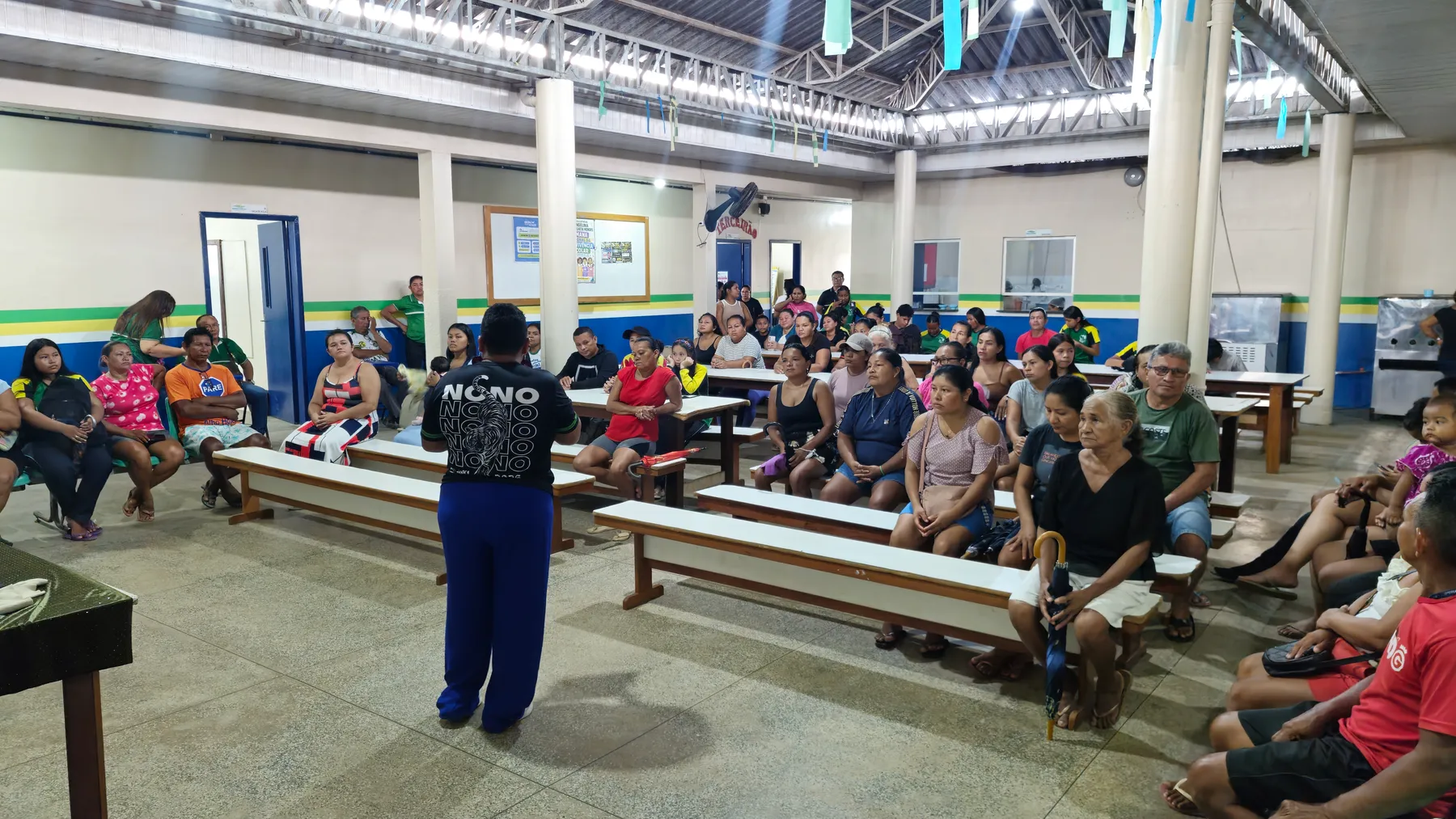Escola Angelina realiza Acolhida 2026 com entrega de boletins e reunião com as famílias